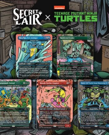 Secret Lair Drop Series  2026 : Totally Tubulair Superdrop: Secret Lair   Teenage Mutant Ninja Turtles: The Mighty Mutanimals  Regular