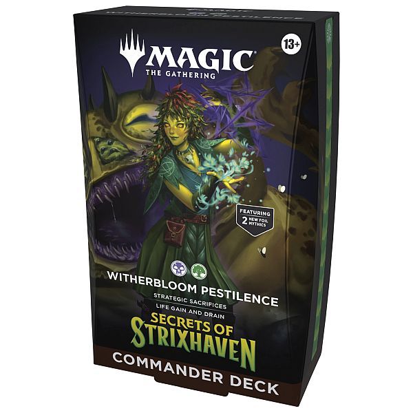 Secrets Of Strixhaven Commander Deck Witherbloom Pestilence
