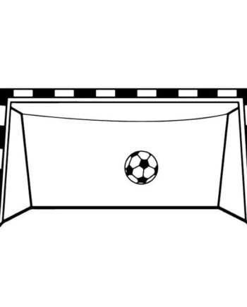 Sej Fodboldmål   Håndboldmål Wallsticker  Få Et Fodboldmål   Håndboldmål På Væggen  47x91cm