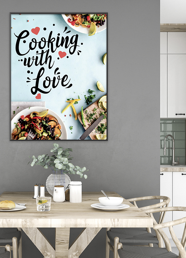 Serie Cooking With Love Plakat 21 29 A4 Kr 199 -
