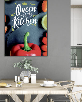 Serie   Queen Of The Kitchen-plakat 21   29    A4  Kr  199 -