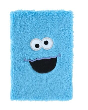 Sesame Street Plush Cover Premium A5 Notebook