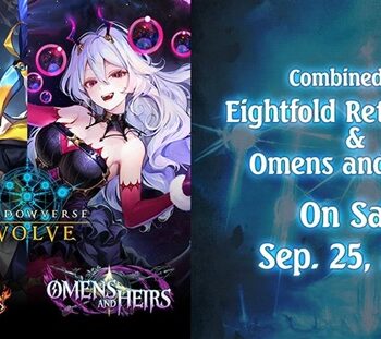 Shadowverse: Evolve Tcg: Booster Set 19-20  Combined : Eightfold Retribution   Omens And Heirs Booster Display  Box Med 12 Pakker