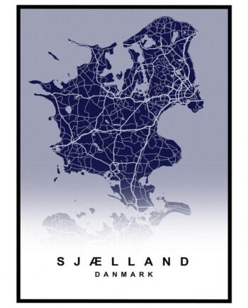 Sjælland Plakat