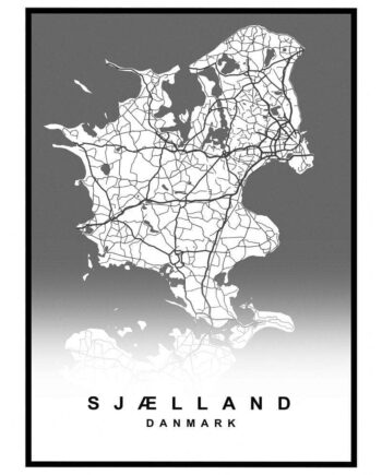 Sjælland Plakat
