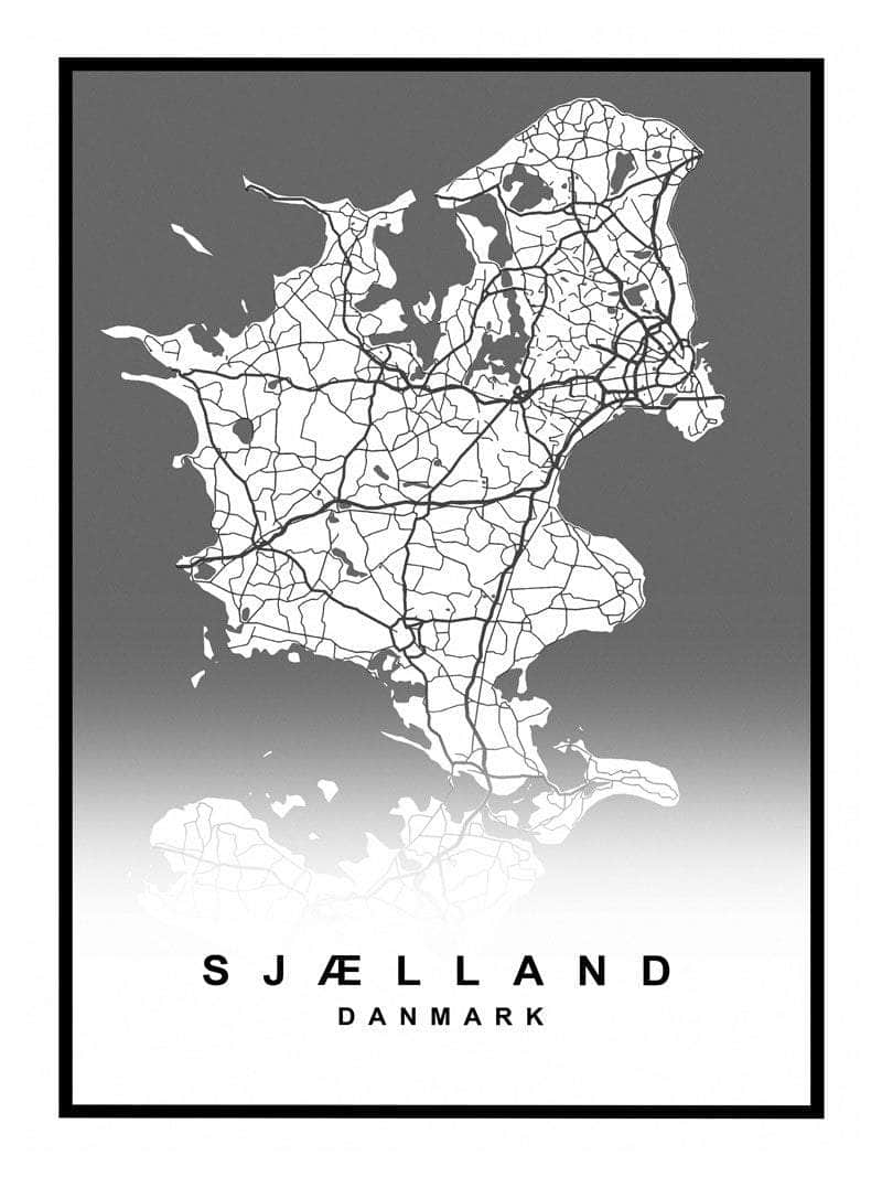 Sjælland Plakat