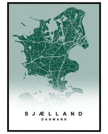 Sjælland Plakat
