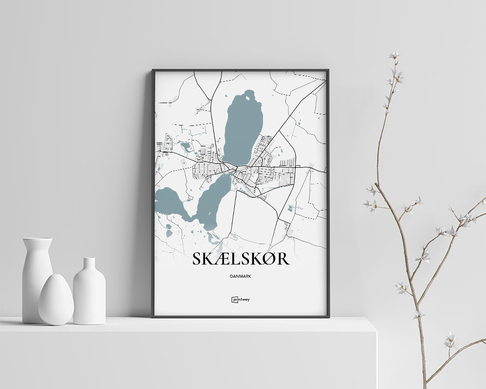 Skælskør Plakaten 21 30 Cm  A4