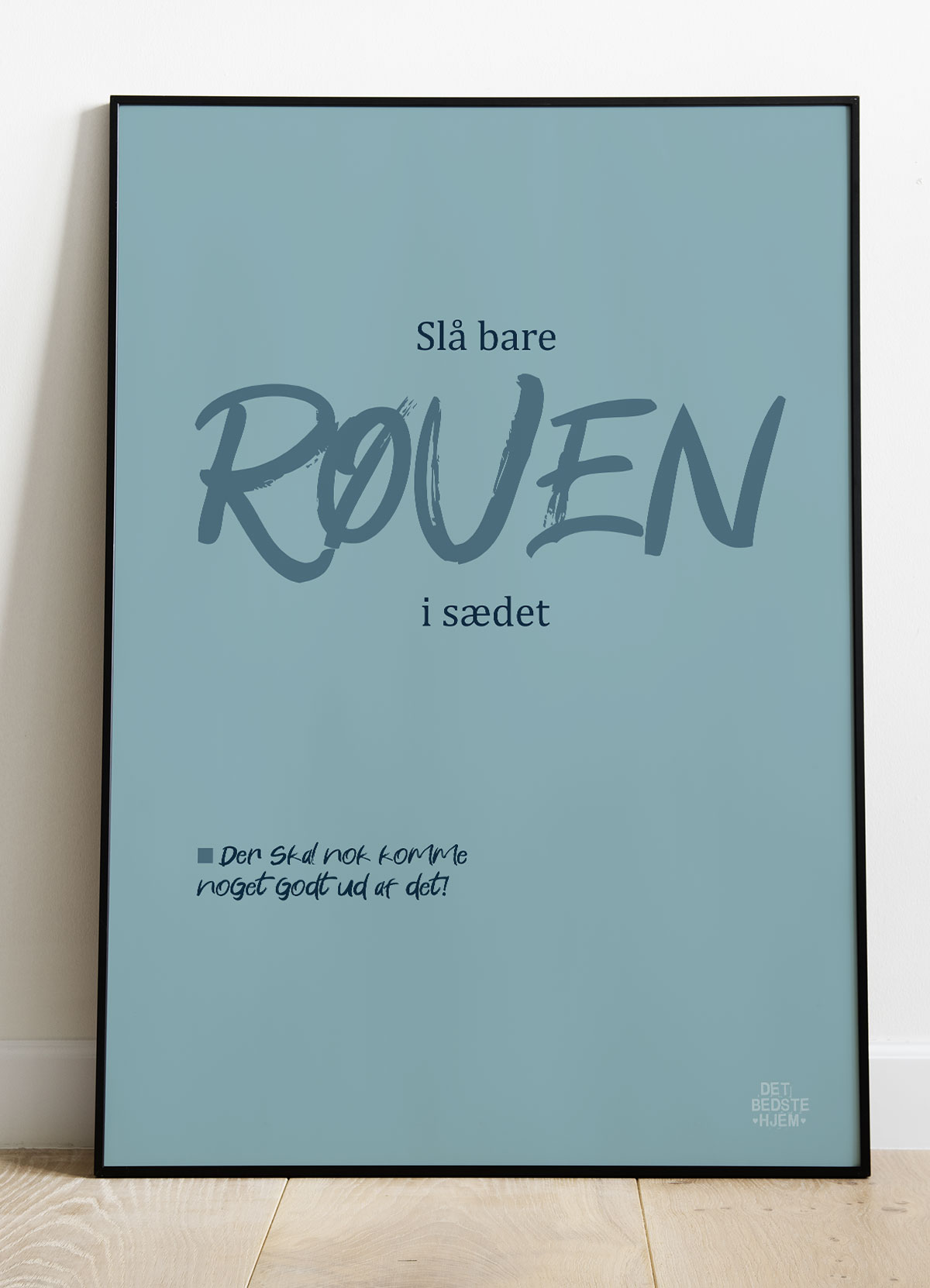 Slå Bare Røven Sædet-toilet Plakat 21 29 A4 Kr 199 -