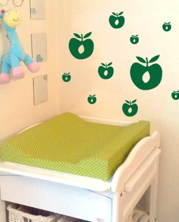 Småfolk æbler Wallsticker