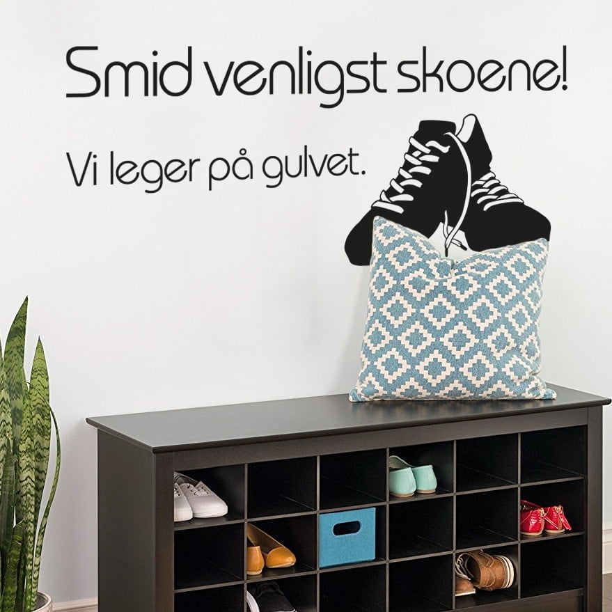 Smid Skoene Wallsticker