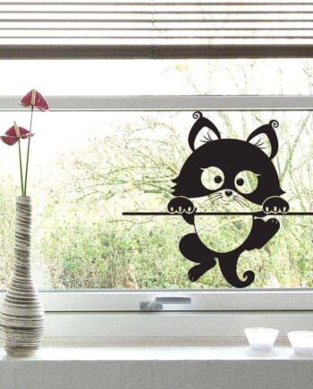 Sød Kat Wallsticker