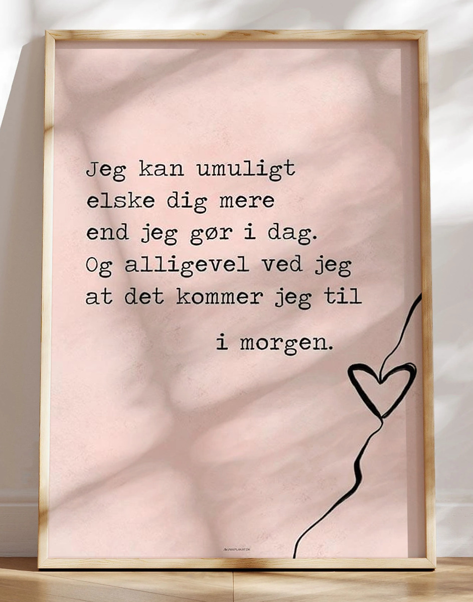 Søde Citater Om Kærlighed Elske Dig Mere