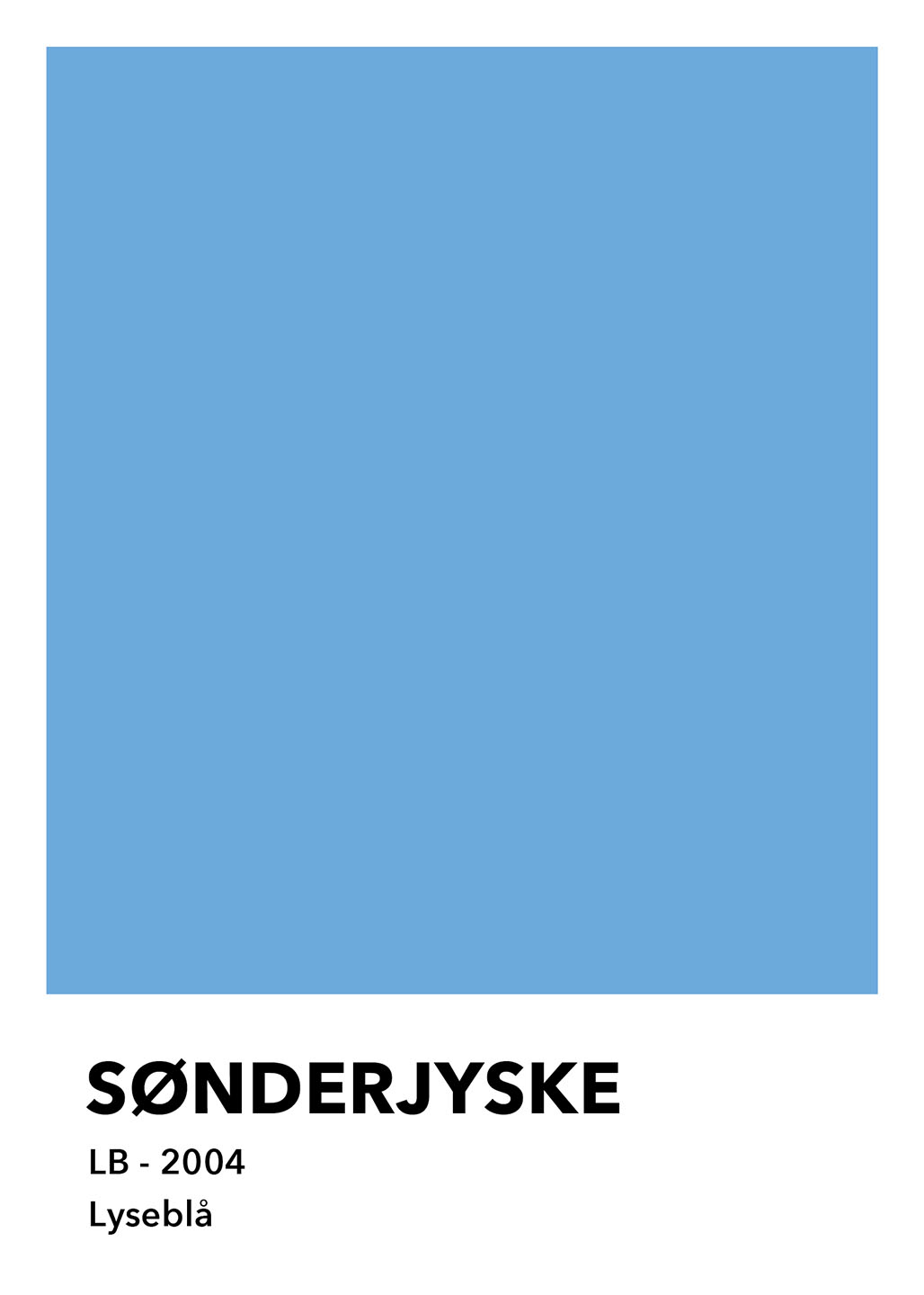 Sønderjyske Lyseblå Af Olé Olé