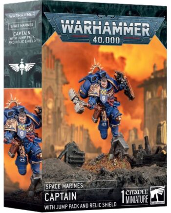Space Marines Captain With Jump Pack And Relic Shield 99120101492