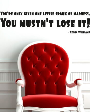 Spark Of Madness Wallsticker
