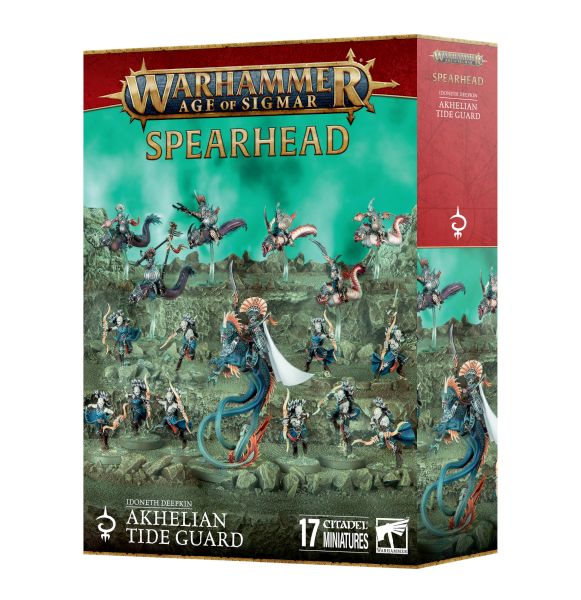 Spearhead: Idoneth Deepkin: Akhelian Tide Guard 2025 Begynderbox 99120219024