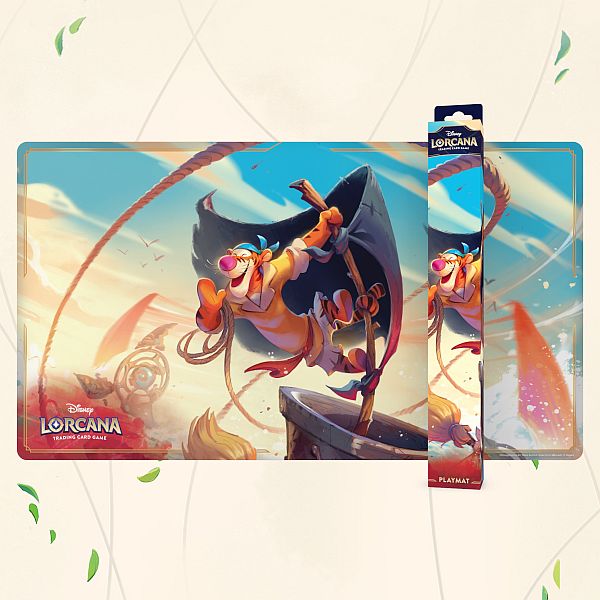 Spillem 195 165 Tte  Playmat  Disney Lorcana Tcg: Set   Archazia   Island: Tigger In The Crow   Nest