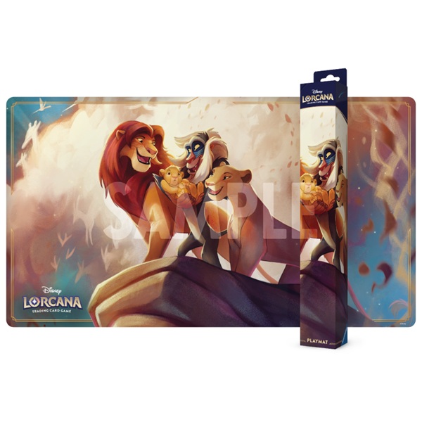 Spillem 195 165 Tte Playmat Disney Lorcana Tcg: Set 13 Attack Of The Vine : The Lion King