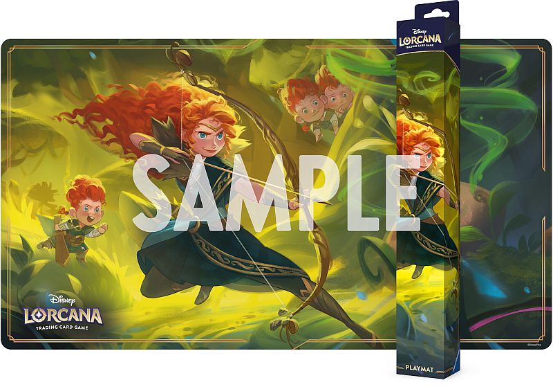 Spillem 195 165 Tte Playmat Disney Lorcana Tcg: Set 12 Wilds Unknown: Merida Gifted Archer