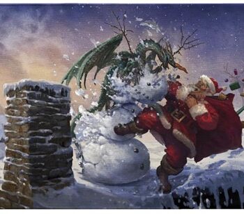 Spillem 195 165 Tte  Playmat  Dragon Shield: Christmas 2025  At-20524