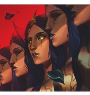 Spillem 195 165 Tte  Playmat  Riftbound: League Of Legends Tcg: Set 03: Unleashed   : Leblanc  Deceiver