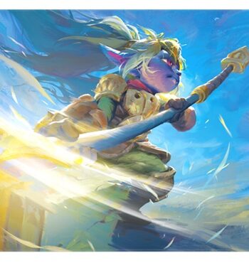 Spillem 195 165 Tte  Playmat  Riftbound: League Of Legends Tcg: Set 03: Unleashed   : Poppy  Keeper Of The Hammer