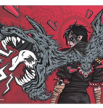 Spillem 195 165 Tte  Playmat  Riftbound: League Of Legends Tcg: Set 03: Unleashed   : Vi  Piltover Enforcer