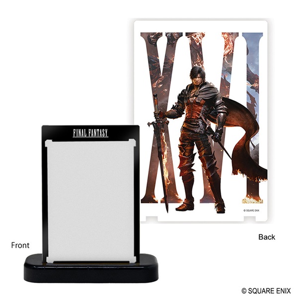 Square Enix Ultra Pro One-touch Edge Magnetic Holder Final Fantasy: Clive Standard Size - Quot - Quot 35pt Uv Sleeves Xff00zzz93