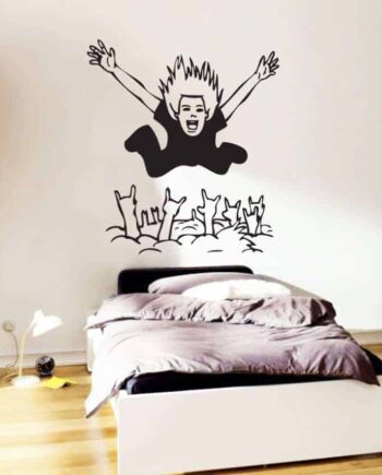Stage Diving Wallsticker