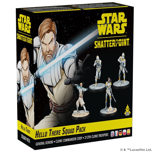 Star Wars: Shatterpoint Hello There General Obi-wan Kenobi Squad Pack