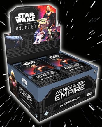 Star Wars: Unlimited Tcg Set  : Ashes Of The Empire Booster Display  Box Med 24 Packs