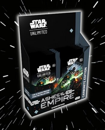 Star Wars: Unlimited Tcg Set  : Ashes Of The Empire Carbonite Booster Display  Box Med 12 Carbonite Packs