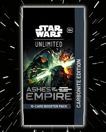 Star Wars: Unlimited Tcg Set  : Ashes Of The Empire Carbonite Booster Pack