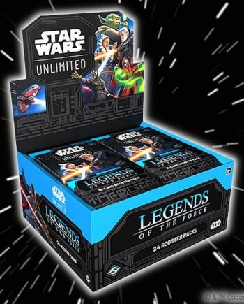 Star Wars: Unlimited Tcg Set  : Legends Of The Force Booster Display  Box Med 24 Packs