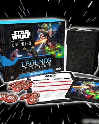 Star Wars: Unlimited Tcg Set  : Legends Of The Force Prerelease Box