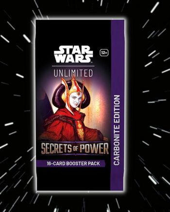 Starwars Unlimited Secrets Of Power Carbonite Booster Pack