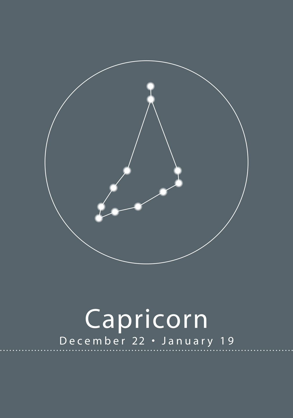 Stjernetegn Capricorn Af Ten Valleys