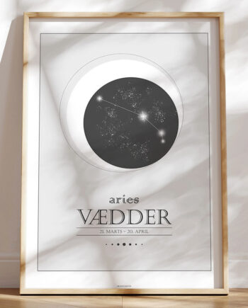 Stjernetegnplakat Vædder