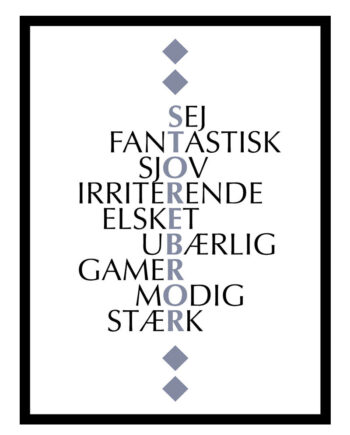 Storebror Citat Plakat