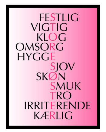 Storesøster Citater Plakat