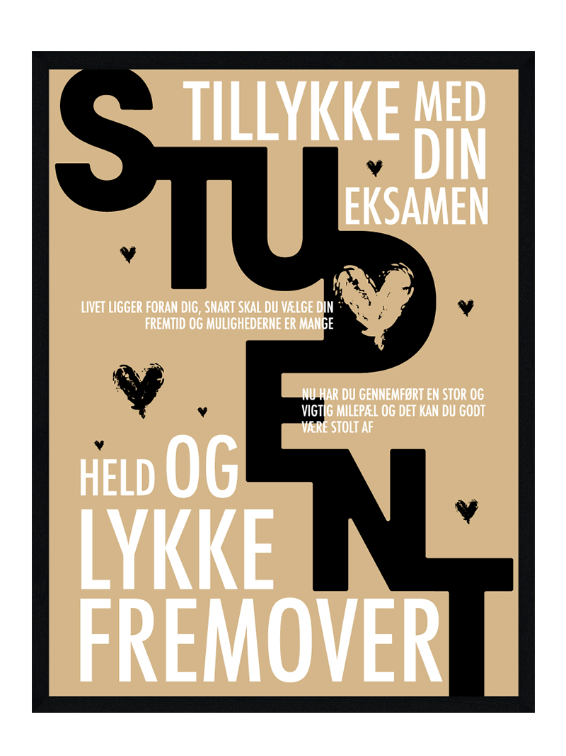 Student Plakat Personlig Plakat