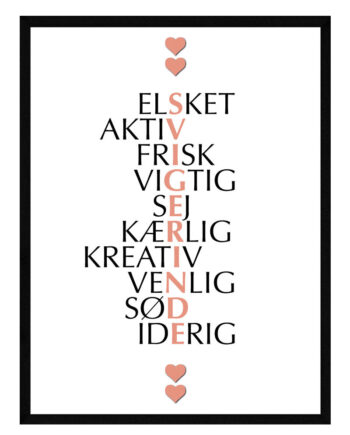 Svigerinde Citat Plakat