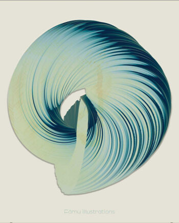 Swirl Af Få Mu Illustrations