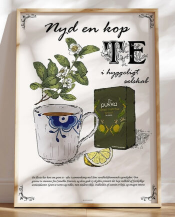 Te Plakat Grøn Te