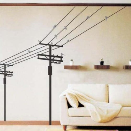 Telefonpæle Wallsticker