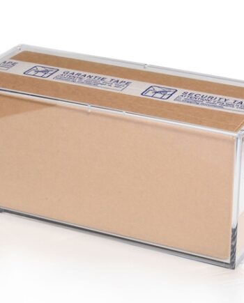 The Acrylic Box Acrylic Display Carton Case  Akrylkasse  Blue Tape