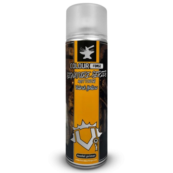 The Colour Forge Spray: Signature Series Valrak Yellow 500ml