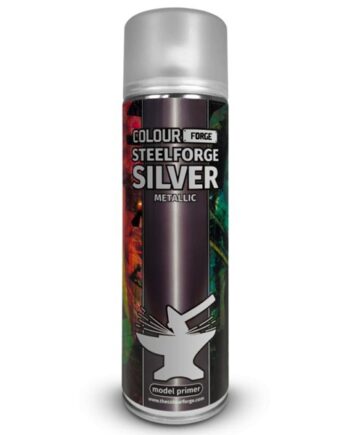 The Colour Forge Spray: Steelforge Silver 500ml