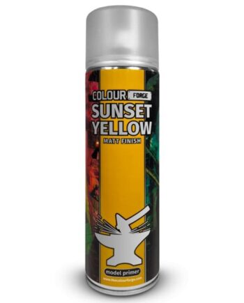 The Colour Forge Spray: Sunset Yellow 500ml